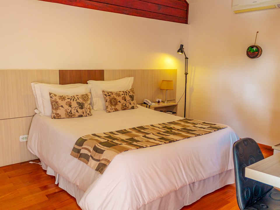 Master com Hidro e Lareira - Pousada Apple House